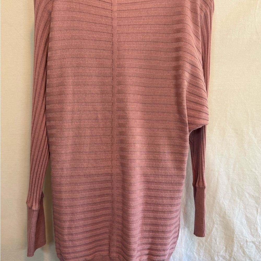 A-29 Soho Pink 3/4 Sleeve Pullover Sweater Size M - Picture 8 of 14